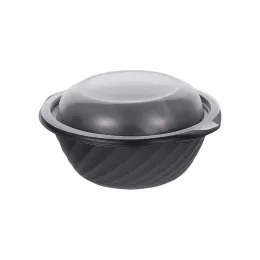 Bol noir PP utilisation chaude ou froide